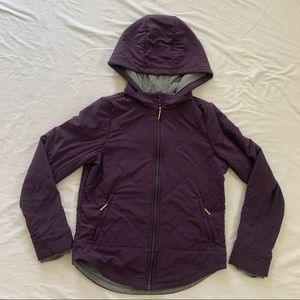 purple athleta girl jacket